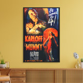 Monster Movie Poster The Mummy Leinwanddruck (Insitu (Wohnzimmer))