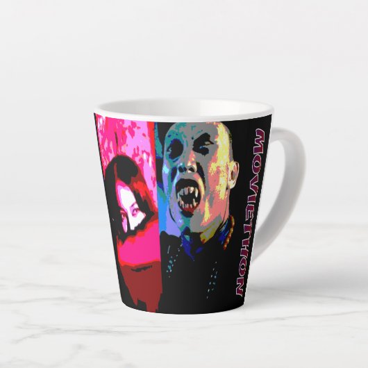 Monster Moviethon Vampire Triptych Milchtasse (Rechte Ecke)