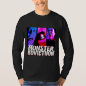 Monster Moviethon Vampire Triptych T-Shirt (Vorderseite)