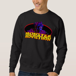 Monster Moviethon Werewolf Wild Colors Sweatshirt