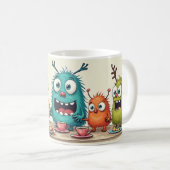 Monster-Munch-Sitzung Kaffeetasse (VorderseiteRechts)
