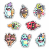 Monster Munchies Ice Cream Stickers pt 3 Aufkleber (Vorderseite)