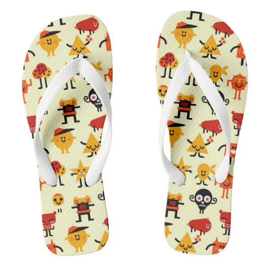 Monster-Muster Badesandalen (Fußbett)