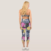 Monster-Muster Capri Leggings (Rückseite)