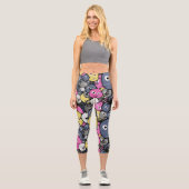Monster-Muster Capri Leggings (Vorderseite)
