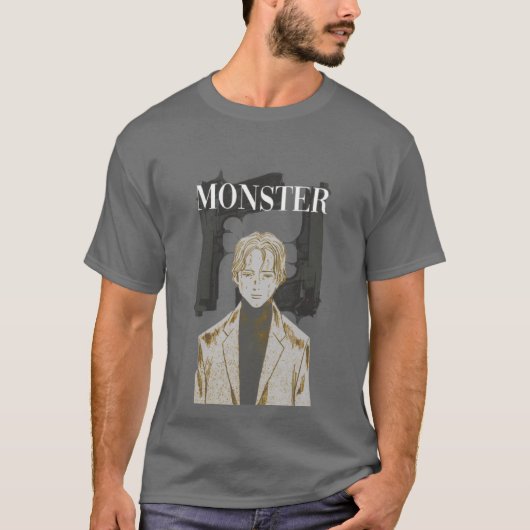 MONSTER - NAOKI URASAWA T-Shirt (Vorderseite)