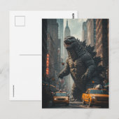 MONSTER NEW YORK CITY POSTKARTE (Vorne/Hinten)