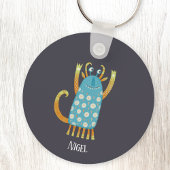 Monster Nigel Individuelle Name Schlüsselanhänger