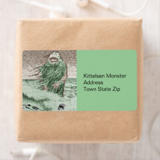 Monster Nokken aus dem Wasser laufen (Insitu)