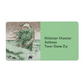 Monster Nokken aus dem Wasser laufen (Vorne)