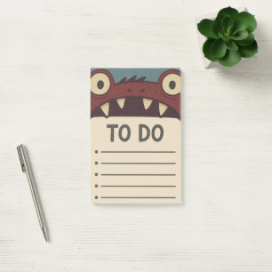 Monster-Notizblock To-Do-Liste Post-it Klebezettel