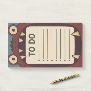Monster-Notizblock To-Do-Liste Post-it Klebezettel
