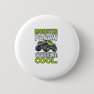 Monster Opa Wheelie Cool Lustiger Monster Truck En Button