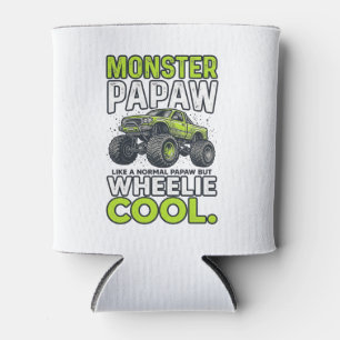 Monster Opa Wheelie Cool Lustiger Monster Truck En Dosenkühler