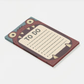 Monster Pad To Do List Post-it Klebezettel (angewinkelt)