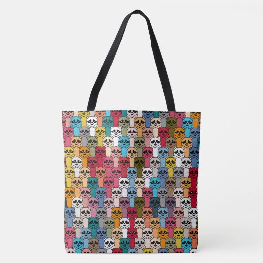 Monster Panda Tasche (Vorderseite)