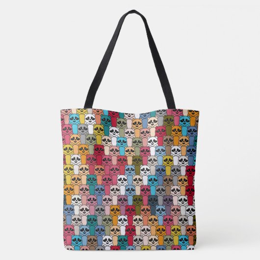 Monster Panda Tasche (Rückseite)