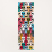 Monster Panda Yogamatte (Vorderseite)