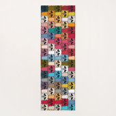 Monster Panda Yogamatte (Rückseite)