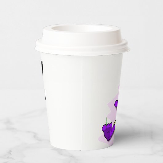 Monster-Papiertasse Pappbecher (Rechts)