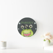Monster Personalisiert Runde Wanduhr (Zuhause)
