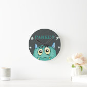 Monster Personalisiert Runde Wanduhr (Zuhause)