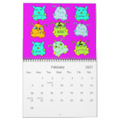 Monster Pets-Kalender Kalender (Feb 2027)