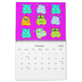 Monster Pets-Kalender Kalender (Feb 2026)