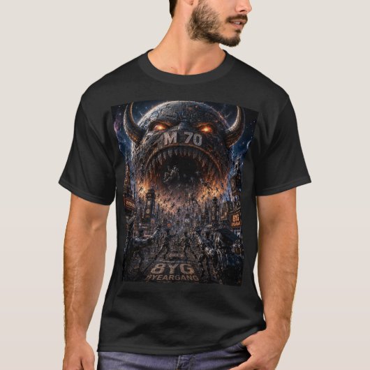 Monster Planet M70 T-Shirt (Vorderseite)