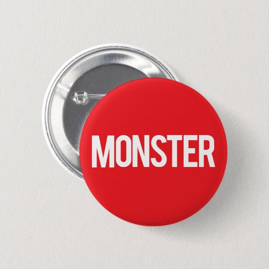 Monster-Platten Button (Vorne & Hinten)