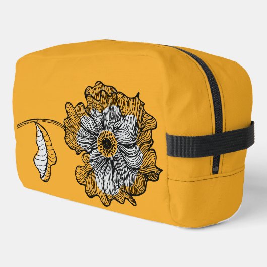 Monster Poppy Schminktasche Waschbeutel (Linke Seite)