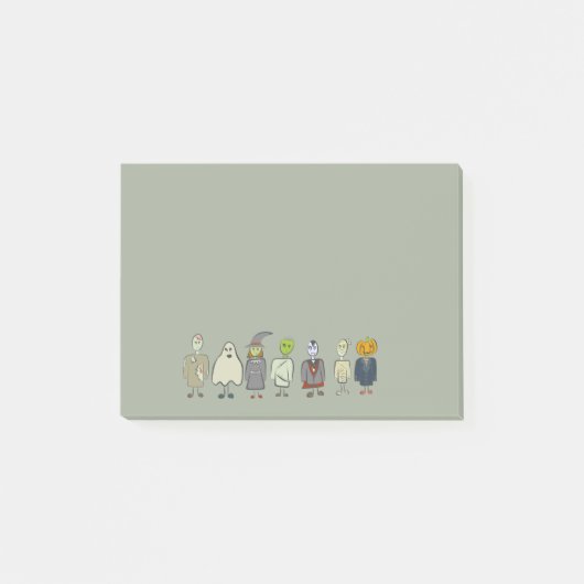 Monster! Post-it Klebezettel (Vorderseite)