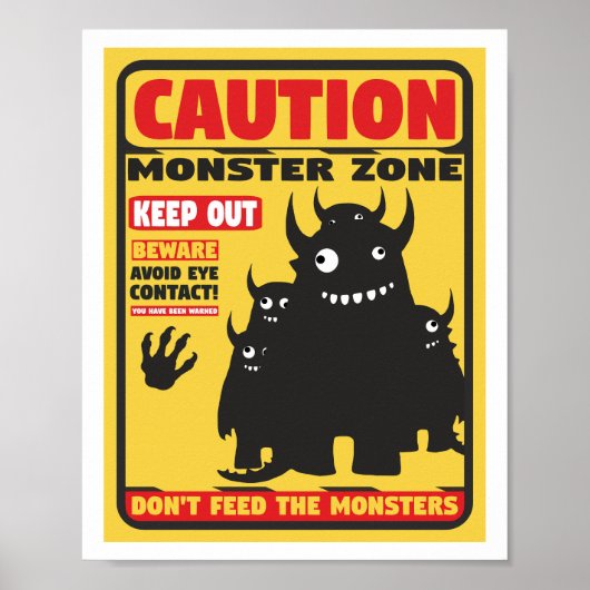 Monster Poster (Vorne)