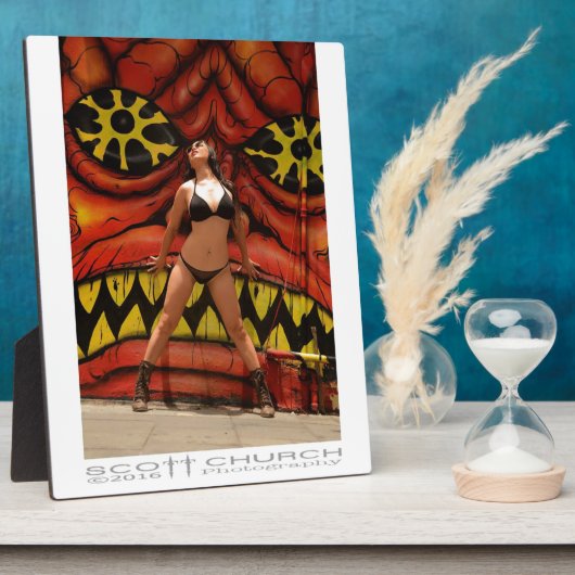 Monster Poster Fotoplatte (Seite)