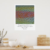 Monster-Poster für Fische Poster (Küche)