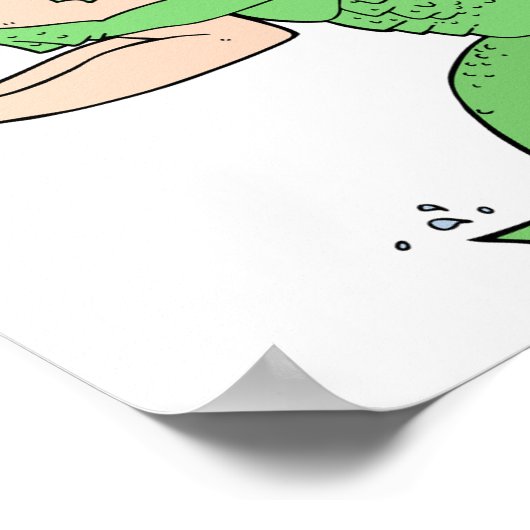 Monster-Poster Poster (Ecke)