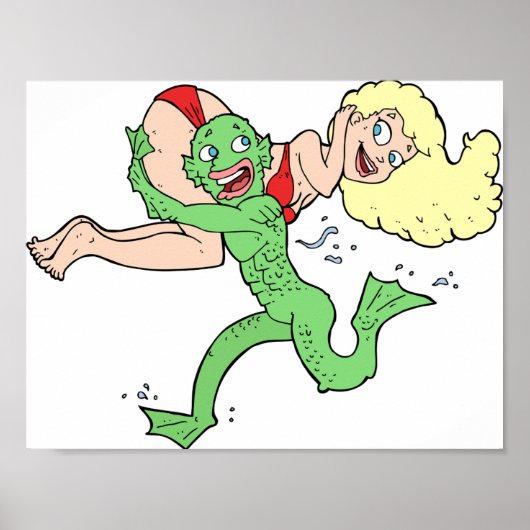 Monster-Poster Poster (Vorne)