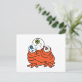 Monster Postkarte (Stehend Vorderseite)