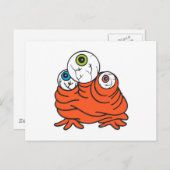 Monster Postkarte (Vorne/Hinten)