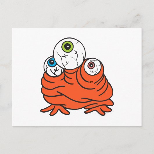 Monster Postkarte (Vorderseite)