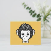 Monster Postkarte (Stehend Vorderseite)