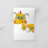 Monster Potato Pets Thank You Card Dankeskarte (Innenseite)