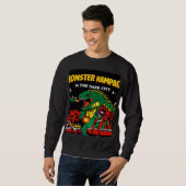 Monster Rampage in Dark City Sweatshirt (Vorne ganz)