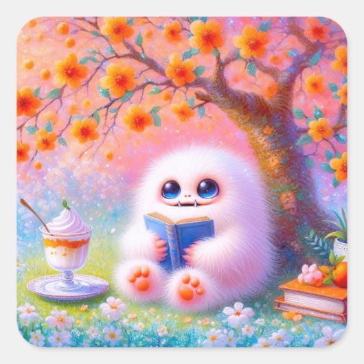 Monster Reader Stickers (Vorderseite)