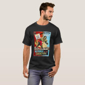 Monster Retro-Horror T-Shirt (Vorne ganz)
