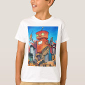 Monster-Roboter T-Shirt (Vorderseite)