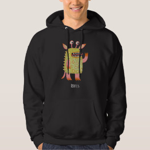 Monster Rufus Individuelle Name Hoodie