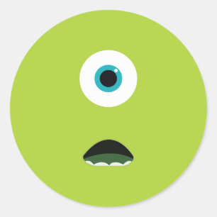 Monster Runder Aufkleber