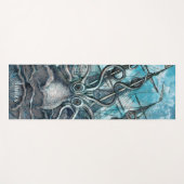 Monster Sailboat Monogram Yogamatte (Vorderseite (Horizontal))