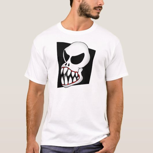 MONSTER Schädel T-Shirt (Vorderseite)